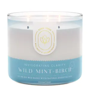 Wild Mint & Birch Aromatherapy 3-Wick Candle